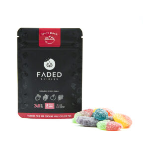 Faded Edibles 240mg THC – Fruit Pack