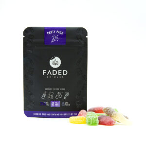 Faded Edibles 240mg THC – Party Pack