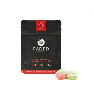 Faded Edibles 180mg THC – Strawberry Daze