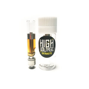High Voltage Extracts Sauce Cartridge – Papaya Punch