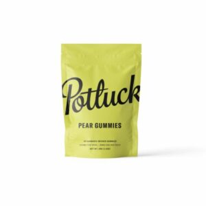 Potluck Edibles 200mg CBD Gummies – Pear