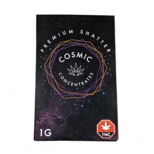 Cosmic Concentrates Premium Shatter 1g – Super Lemon Haze