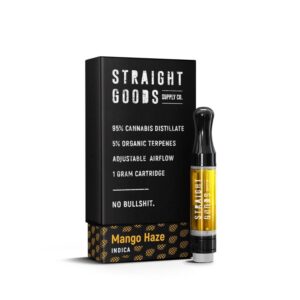 Straight Goods Supply Co THC Cartridge – Mango Haze
