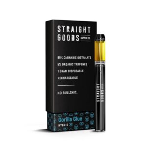 Straight Goods Supply Co Disposable Vape Pen – Gorilla Glue