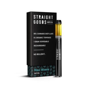 Straight Goods Supply Co Disposable Vape Pen – Maui Wowie