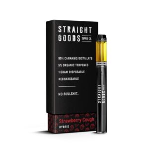 Straight Goods Supply Co Disposable Vape Pen – Strawberry Cough