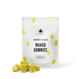 Buudabomb 100MG THC – Mango Gummies