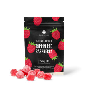 Buudabomb 250MG THC – Rippin’ Red Raspberry Gummies