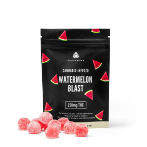 Buudabomb 250MG THC – Watermelon Blast Gummies