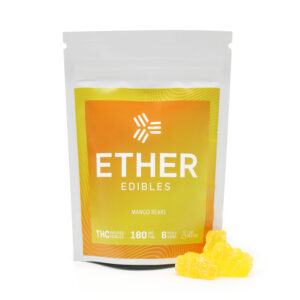 Ether Edibles 180MG THC – Mango Bears