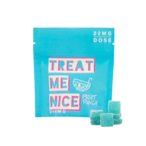 Treat Me Nice (240mg) THC Gummies – Fruit Punch